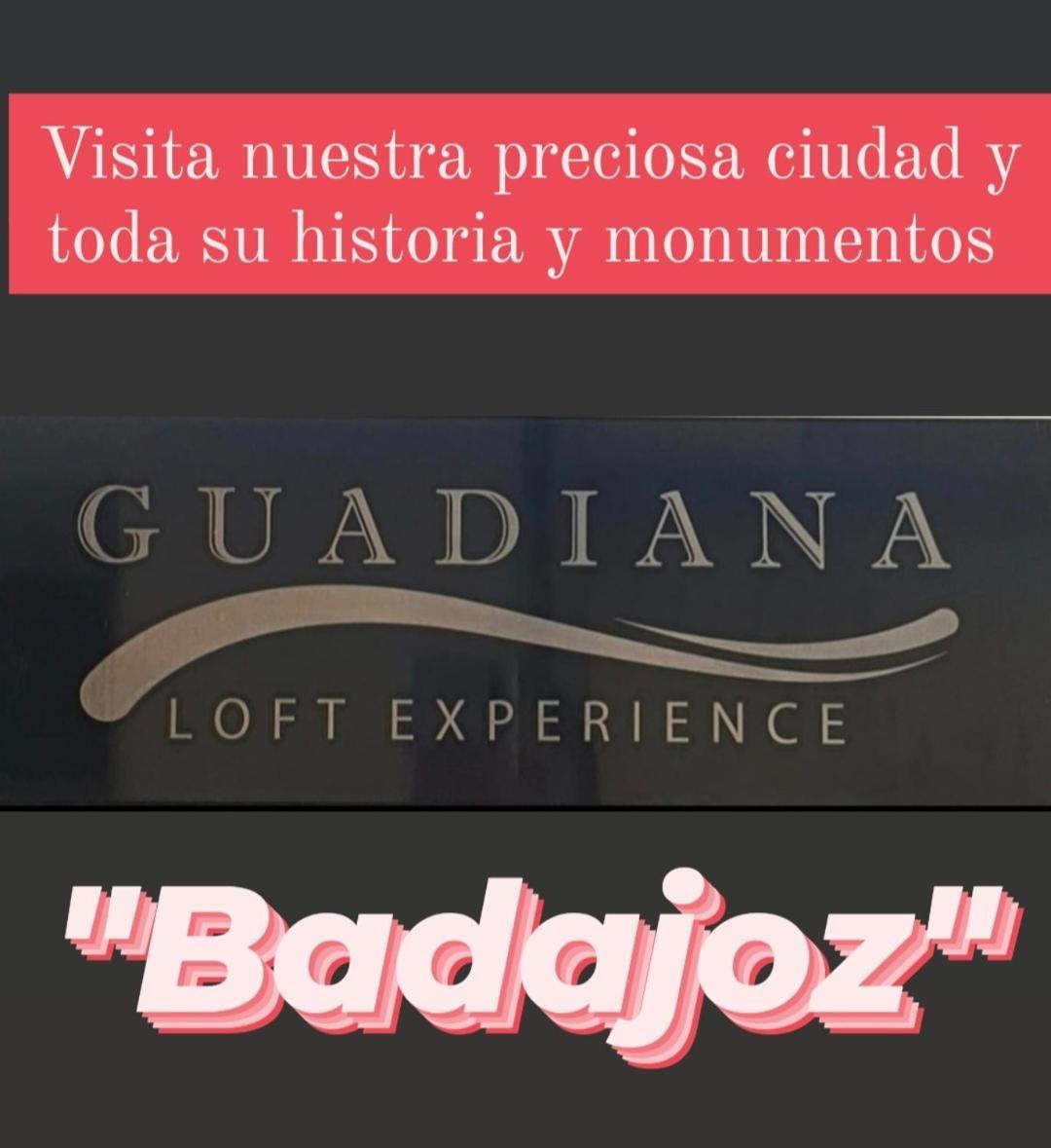 Apartamento Turistico Guadiana Loft Experience Dalia Badajoz Eksteriør bilde